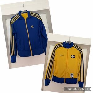 Collectible ADIDAS Swedish national soccer team jacket 2008 - large